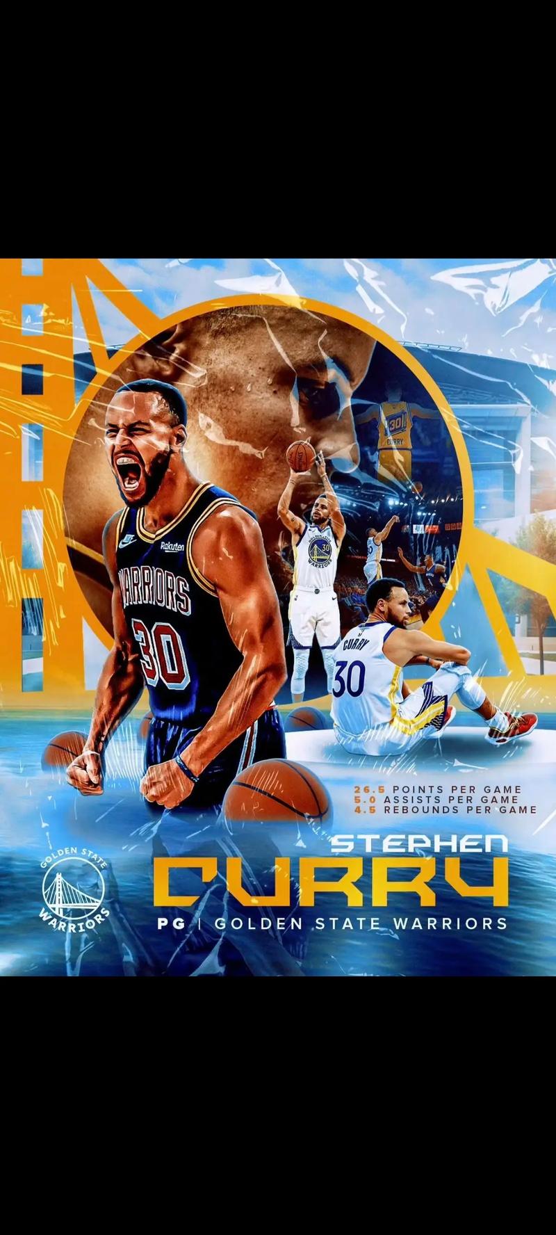美媒评NBA史上影响力最大的20位球星：库里第五，詹姆斯第二！